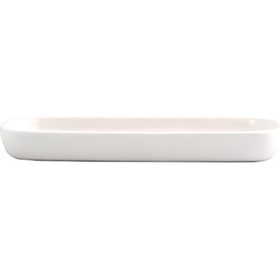 MSV Maonie Keramische opbergbak voor de badkamer, voor fruit, thee, cosmetica, sieraden, ovaal, voor wastafel, badkamer, kasten, mat wit MSV Maonie Keramische opbergbak voor de badkamer, voor fruit, thee, cosmetica, sieraden, ovaal, voor wastafel, badkamer, kasten, mat wit
