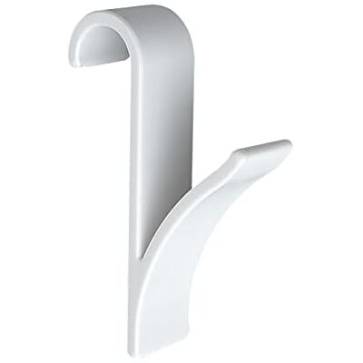 WENKO Set met 2 haken voor radiatoren, handdoekdroger, kunststof, wit, 23,5 x 7 x 9,5 cm WENKO Set met 2 haken voor radiatoren, handdoekdroger, kunststof, wit, 23,5 x 7 x 9,5 cm