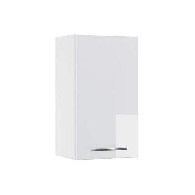 Vicco Wandkast "Fame-Line", hoogglans wit, 40 x 72 cm wandmontage voor het opbergen van badkameraccessoires Vicco Wandkast "Fame-Line", hoogglans wit, 40 x 72 cm wandmontage voor het opbergen van badkameraccessoires