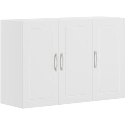 SoBuy Hoge badkamerkast, hangkast, wandkast met verstelbare plank en compacte wandopbergdeur, voor badkamer, toilet of keuken, wit, 90 x 30 x 60 cm, FRG231-L-W SoBuy Hoge badkamerkast, hangkast, wandkast met verstelbare plank en compacte wandopbergdeur, voor badkamer, toilet of keuken, wit, 90 x 30 x 60 cm, FRG231-L-W