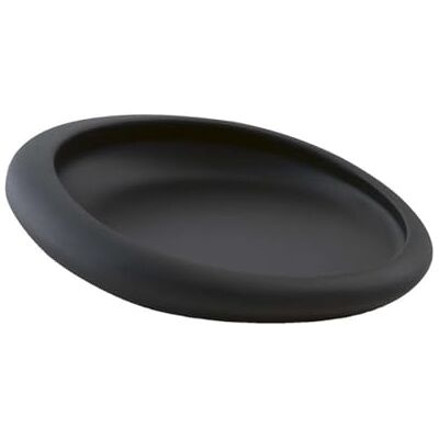 Gedy G-Iside Zeepbakje voor badkamer, zwart, afmetingen en gewicht van het product: 2,9 x 15,2 x 11,5 cm en 0,15 kg, massief zeepbakje van hars en zand, R&D-design Gedy G-Iside Zeepbakje voor badkamer, zwart, afmetingen en gewicht van het product: 2,9 x 15,2 x 11,5 cm en 0,15 kg, massief zeepbakje van hars en zand, R&D-design