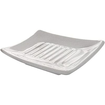 Gedy Queenstown Zeepbakje, afmetingen en gewicht: 2,5 x 11,5 x 8,5 cm en 1,6 kg, stevige keramische zeepbakje, witte afwerking, R&D-design, 2 jaar garantie Gedy Queenstown Zeepbakje, afmetingen en gewicht: 2,5 x 11,5 x 8,5 cm en 1,6 kg, stevige keramische zeepbakje, witte afwerking, R&D-design, 2 jaar garantie