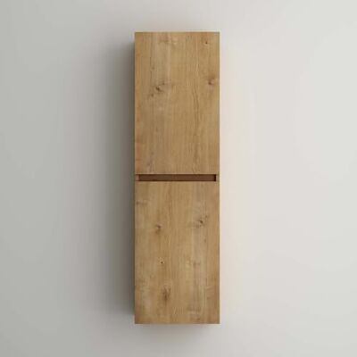 Mai & Mai Badkamermeubel, lichtbruin, hoge kast, 120 cm Mai & Mai Badkamermeubel, lichtbruin, hoge kast, 120 cm