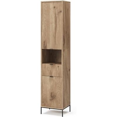 Vicco Badkamerkast "Eliza", Viking eiken, 40 x 190 cm Vicco Badkamerkast "Eliza", Viking eiken, 40 x 190 cm