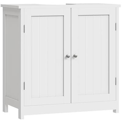 WOLTU BZS02ws Badkamerkast Staandekast 60x60x30cm,badkamer meubel Opbergkast in MDF,Wit WOLTU BZS02ws Badkamerkast Staandekast 60x60x30cm,badkamer meubel Opbergkast in MDF,Wit