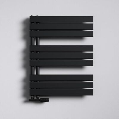 Mai & Mai Warmwaterradiator, wandmontage, handdoekdroger, 76 x 60 cm, grijs Gemaakt van roestvrij staal, compatibel met centrale verwarming, voor badkamer Mai & Mai Warmwaterradiator, wandmontage, handdoekdroger, 76 x 60 cm, grijs Gemaakt van roestvrij staal, compatibel met centrale verwarming, voor badkamer