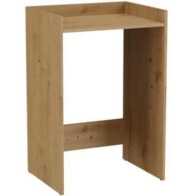 CDF Wasmachine- en droogkast hoog badkamermeubel modern wasmachinekast voor badkamer keuken bijkeuken eiken Artisan 50 x 64 x 97,5 cm CDF Wasmachine- en droogkast hoog badkamermeubel modern wasmachinekast voor badkamer keuken bijkeuken eiken Artisan 50 x 64 x 97,5 cm
