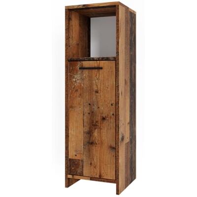 Vicco Badkamermeubel "Kiko", rustiek eiken, 30 x 95 cm Voor opslag in de badkamer, combineerbaar met de Kiko-serie Vicco Badkamermeubel "Kiko", rustiek eiken, 30 x 95 cm Voor opslag in de badkamer, combineerbaar met de Kiko-serie