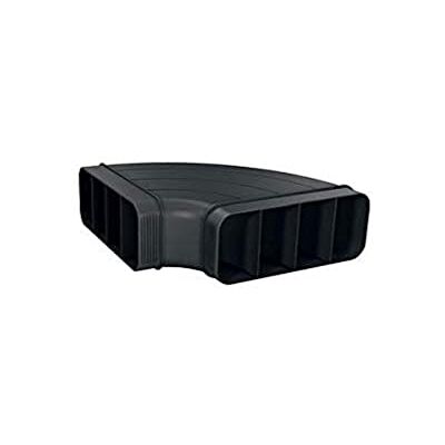 Neff Z861SB1 / installatieaccessoires voor afzuigkap / platte elleboog 90° horizontaal / kleur: zwart Neff Z861SB1 / installatieaccessoires voor afzuigkap / platte elleboog 90° horizontaal / kleur: zwart
