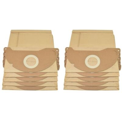 Ufixt ® 10 stofzuigerzakken van papier voor Kärcher IPX4, MV2, TYPE20 en VC6200 stofzuiger Ufixt ® 10 stofzuigerzakken van papier voor Kärcher IPX4, MV2, TYPE20 en VC6200 stofzuiger