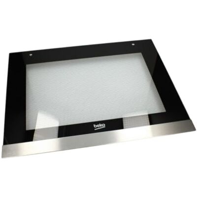 Beko Front inner door inner glass g pour four 210442185 Beko Front inner door inner glass g pour four 210442185