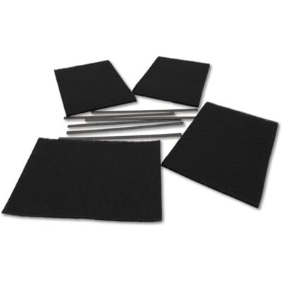 Brandt Filtres charbon pour hotte livres par 3 pieces Multi-marques Brandt Filtres charbon pour hotte livres par 3 pieces Multi-marques