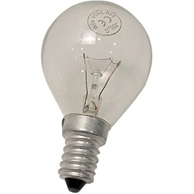 jpshop Fischer E14 ovenlamp, 40 W, 230 V, diameter 45 x 78 mm jpshop Fischer E14 ovenlamp, 40 W, 230 V, diameter 45 x 78 mm