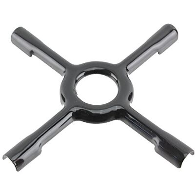 Spares2go Universele keramische branderverkleiner, moka, voor gaskookplaat, klein, 130 mm Spares2go Universele keramische branderverkleiner, moka, voor gaskookplaat, klein, 130 mm