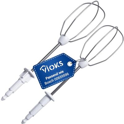 VIOKS Vervangende garde voor Bosch Siеmens 659596 00659596 00659596 00659596 handmixer voor CleverMixx MFQ3010 MFQ3020 MFQ3030 MFQ3030GB myMix MQ95010N MQ9555596 handmixer 95 02 0N VIOKS Vervangende garde voor Bosch Siеmens 659596 00659596 00659596 00659596 handmixer voor CleverMixx MFQ3010 MFQ3020 MFQ3030 MFQ3030GB myMix MQ95010N MQ9555596 handmixer 95 02 0N