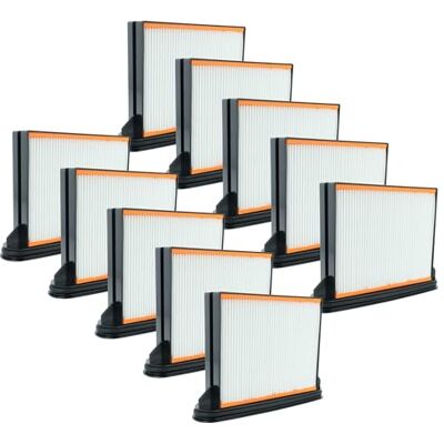 vhbw Lot de 10 filtres d'aspirateur compatibles avec les aspirateurs Collomix VAC 35 M Filtre HEPA Filtre allergène vhbw Lot de 10 filtres d'aspirateur compatibles avec les aspirateurs Collomix VAC 35 M Filtre HEPA Filtre allergène