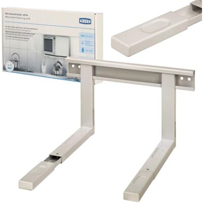 Xavax Uittrekbare magnetronhouder (wandhouder, magnetronwandhouder) wit, 23,4 x 43 x 38,5-54 cm Xavax Uittrekbare magnetronhouder (wandhouder, magnetronwandhouder) wit, 23,4 x 43 x 38,5-54 cm