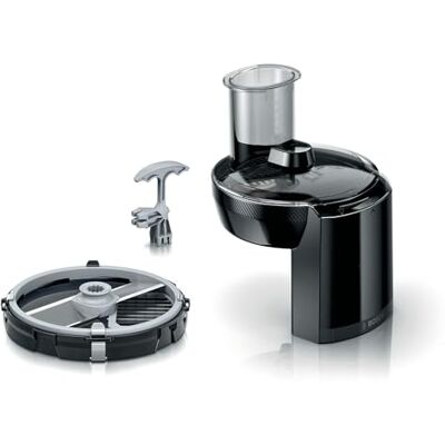 Bosch MUZS68CC Coupe-cube, accessoire pour robot de cuisine série 2 et 4 (numéro de type MUM5xxx, MUMS2xxx), dés uniformes, insert de lancer 9 mm, avec nettoyeur de grille inclus, noir, MUZS68CC Bosch MUZS68CC Coupe-cube, accessoire pour robot de cuisine série 2 et 4 (numéro de type MUM5xxx, MUMS2xxx), dés uniformes, insert de lancer 9 mm, avec nettoyeur de grille inclus, noir, MUZS68CC