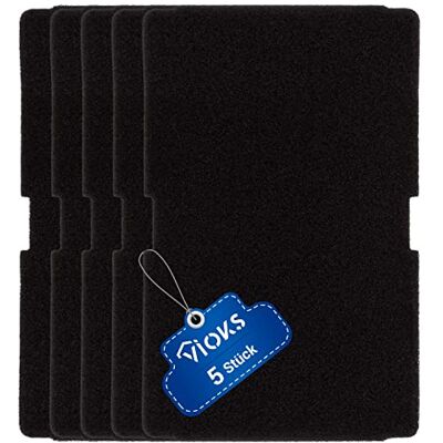 VIOKS Sponsfilter SET 5x filter voor droger vervanging voor Beko 2964840200 / pluiszeef voor droger Beko DE8635rx Beko DS7512pa / pluisfilter wasdroger vervanging voor Beko filter droger VIOKS Sponsfilter SET 5x filter voor droger vervanging voor Beko 2964840200 / pluiszeef voor droger Beko DE8635rx Beko DS7512pa / pluisfilter wasdroger vervanging voor Beko filter droger