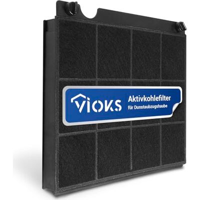 VIOKS Activated Carbon filter voor afzuigkap, 230 x 210 mm, vervanging voor Elica Model15 VIOKS Activated Carbon filter voor afzuigkap, 230 x 210 mm, vervanging voor Elica Model15