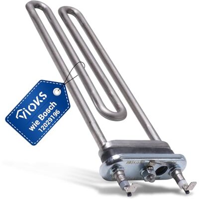 VIOKS Vervangend verwarmingselement 230 V voor Bosch wasmachine 12042284 12029196 VIOKS Vervangend verwarmingselement 230 V voor Bosch wasmachine 12042284 12029196