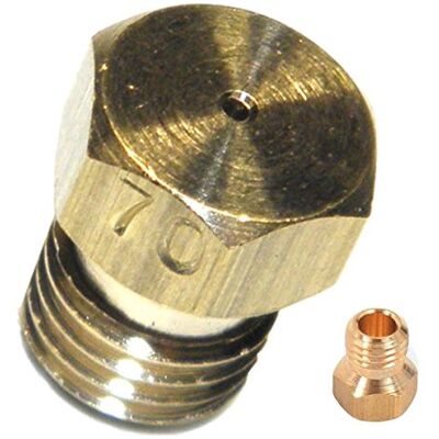 Indesit Injecteur, gicleur gaz butane 70 d'origine (a l'unite) Indesit Injecteur, gicleur gaz butane 70 d'origine (a l'unite)