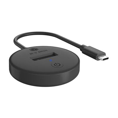 ICY BOX DockingStation NVMe & SATA M.2 SSD, USB-C 3.1 Gen 2, 10 Gbit/s, zonder gereedschap, IB-1610MCD-C31 ICY BOX DockingStation NVMe & SATA M.2 SSD, USB-C 3.1 Gen 2, 10 Gbit/s, zonder gereedschap, IB-1610MCD-C31