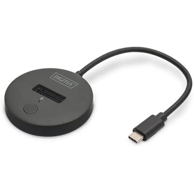 Digitus M.2 NVMe/SATA USB-C Dockingstation USB 3.2 Gen2-10 Gbps formaten M.2 2242, 2260, 2280 & 22110 max. 4TB capaciteit voor pc, laptop, gameconsoles hot-swappable Digitus M.2 NVMe/SATA USB-C Dockingstation USB 3.2 Gen2-10 Gbps formaten M.2 2242, 2260, 2280 & 22110 max. 4TB capaciteit voor pc, laptop, gameconsoles hot-swappable