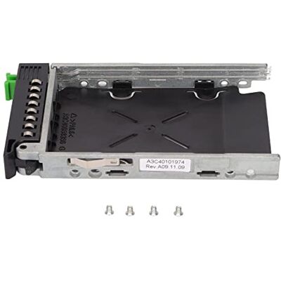 Heayzoki Harde Schijf Lade, 2,5 Inch Zilver Zwart SAS Sata HDD Caddy Lade voor Fujitsu voor Primergy Rx600 Rx300 Rx90 Heayzoki Harde Schijf Lade, 2,5 Inch Zilver Zwart SAS Sata HDD Caddy Lade voor Fujitsu voor Primergy Rx600 Rx300 Rx90