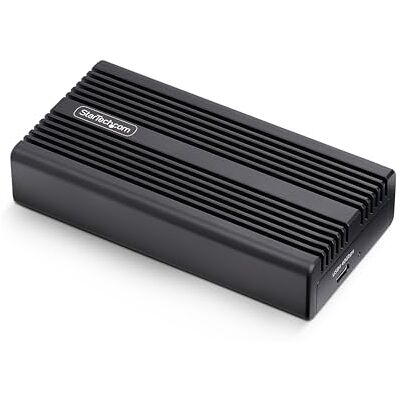 StarTech . USB 4 M.2 NVMe-behuizing, 40 Gbit/s, USB-C/Thunderbolt NVMe SSD externe behuizing, aluminium koellichaam, B-stick M/M StarTech . USB 4 M.2 NVMe-behuizing, 40 Gbit/s, USB-C/Thunderbolt NVMe SSD externe behuizing, aluminium koellichaam, B-stick M/M