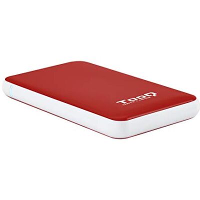 TOOQ TQE-2528R behuizing voor 2,5 inch HDD harde schijven, (SATA I / II / III tot 9,5 mm hoogte, USB 3.1 Gen 1), ABS-kunststof, LED-indicator, kleur rood, 50 g TOOQ TQE-2528R behuizing voor 2,5 inch HDD harde schijven, (SATA I / II / III tot 9,5 mm hoogte, USB 3.1 Gen 1), ABS-kunststof, LED-indicator, kleur rood, 50 g