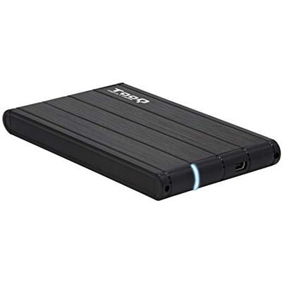TOOQ TQE-2530B Geheugenbehuizing voor 2,5 inch HDD-harde schijven, (SATA I/II/III tot 7,0 mm dik, USB 3.0), aluminium, led-indicator, zwart, 50 g. TOOQ TQE-2530B Geheugenbehuizing voor 2,5 inch HDD-harde schijven, (SATA I/II/III tot 7,0 mm dik, USB 3.0), aluminium, led-indicator, zwart, 50 g.