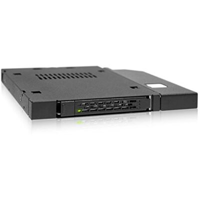 Icy Dock ToughArmor MB411SPO-B verwijderbare SATA/SAS Hot Swap rack voor 2,5 inch SSD/HDD harde schijf Slim-ODD / Slim-FDD volledig van metaal Icy Dock ToughArmor MB411SPO-B verwijderbare SATA/SAS Hot Swap rack voor 2,5 inch SSD/HDD harde schijf Slim-ODD / Slim-FDD volledig van metaal
