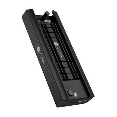 ICY BOX IB-180MC-C31 dockingstation voor M.2 NVMe en SATA SSD, USB 3.2 adapter (Gen2, 10 Gbit/s), koelsysteem, zonder gereedschap, USB-C, PCIe M-Key, aluminium ICY BOX IB-180MC-C31 dockingstation voor M.2 NVMe en SATA SSD, USB 3.2 adapter (Gen2, 10 Gbit/s), koelsysteem, zonder gereedschap, USB-C, PCIe M-Key, aluminium