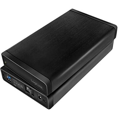 Logilink ua0284 USB 3.0 harde schijf behuizing (3,5 inch) S-ATA harde schijven tot 6 TB met aan/uit-schakelaar, zwart Logilink ua0284 USB 3.0 harde schijf behuizing (3,5 inch) S-ATA harde schijven tot 6 TB met aan/uit-schakelaar, zwart