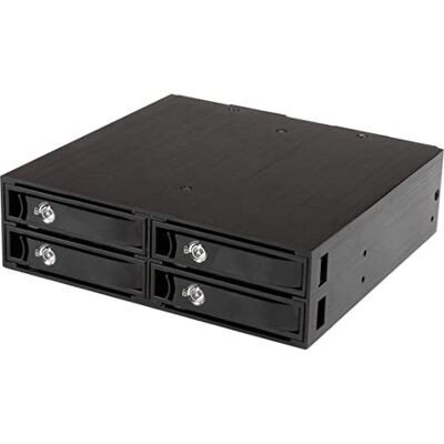 StarTech . com Backplane voor 4 x 2,5 inch SAS II/SATA III 6 Gb/s harde schijven 4x HDD/SSD Hot Swap Mobile Rack (SATSASBP425) StarTech . com Backplane voor 4 x 2,5 inch SAS II/SATA III 6 Gb/s harde schijven 4x HDD/SSD Hot Swap Mobile Rack (SATSASBP425)