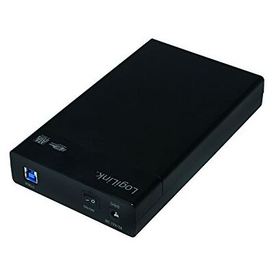 Logilink UA0276 USB 3.0 SATA harde schijf behuizing 88,9 cm (3,5") Zwart Logilink UA0276 USB 3.0 SATA harde schijf behuizing 88,9 cm (3,5") Zwart