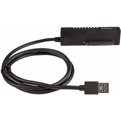 StarTech . com USB 3.1 (10 Gbps) adapterkabel voor 2,5 inch en 3,5 inch SATA harde schijven (USB312SAT3) StarTech . com USB 3.1 (10 Gbps) adapterkabel voor 2,5 inch en 3,5 inch SATA harde schijven (USB312SAT3)