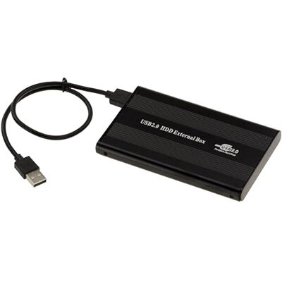 KALEA-INFORMATIQUE Externe USB-behuizing voor IDE 2.5 44-pins harde schijven. van aluminium, zelfaangedreven door USB-poort KALEA-INFORMATIQUE Externe USB-behuizing voor IDE 2.5 44-pins harde schijven. van aluminium, zelfaangedreven door USB-poort