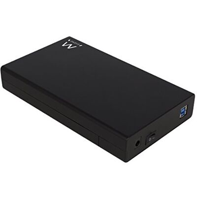 Ewent EW7056 externe harde schijf behuizing voor 3,5 inch SATA HDD USB 3.1 compatibel met Windows en Mac-systemen, zwart Ewent EW7056 externe harde schijf behuizing voor 3,5 inch SATA HDD USB 3.1 compatibel met Windows en Mac-systemen, zwart