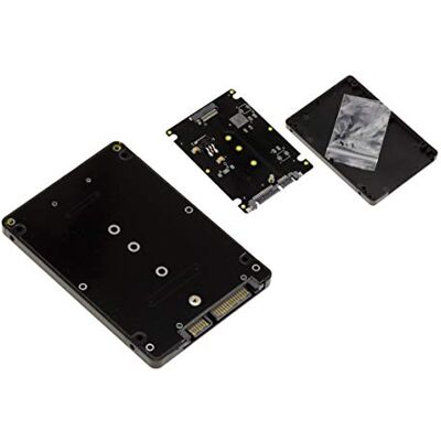 KALEA-INFORMATIQUE Adapter M2 (M.2 NGFF SATA B Key of B+M Key) naar SATA met behuizingen in het formaat van een 2,5 inch SATA harde schijf KALEA-INFORMATIQUE Adapter M2 (M.2 NGFF SATA B Key of B+M Key) naar SATA met behuizingen in het formaat van een 2,5 inch SATA harde schijf