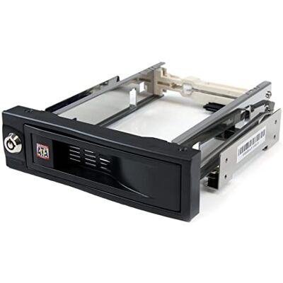 StarTech . com 5,25 inch ladeloze hot-swap verwijderbare rack voor 3,5 inch SATA harde schijf (HSB100SATBK) StarTech . com 5,25 inch ladeloze hot-swap verwijderbare rack voor 3,5 inch SATA harde schijf (HSB100SATBK)