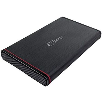 Fantec 225U3-6G externe harde schijf behuizing (voor de inbouw van een 2,5" (6,35cm) SATA- of SSD-harde schijf, ondersteunt 6G SATA III harde schijven, USB 3.0-aansluiting, aluminium behuizing), zwart Fantec 225U3-6G externe harde schijf behuizing (voor de inbouw van een 2,5" (6,35cm) SATA- of SSD-harde schijf, ondersteunt 6G SATA III harde schijven, USB 3.0-aansluiting, aluminium behuizing), zwart