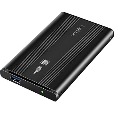 Logilink UA0106 USB 3.0 harde schijf box voor harde schijf 2,5 inch (6,3 cm), SATA, zwart Logilink UA0106 USB 3.0 harde schijf box voor harde schijf 2,5 inch (6,3 cm), SATA, zwart