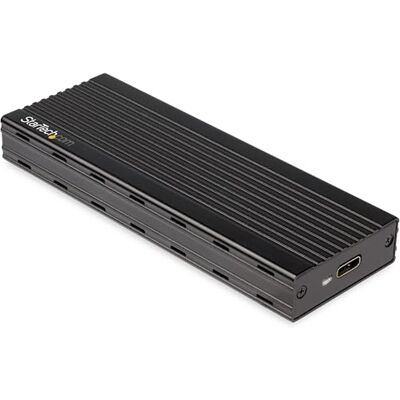 StarTech . com USB 3.1 type C naar M.2 NVMe SSD externe harde schijf behuizing Thunderbolt 3 compatibel 10 Gbps (M2E1BMU31C) StarTech . com USB 3.1 type C naar M.2 NVMe SSD externe harde schijf behuizing Thunderbolt 3 compatibel 10 Gbps (M2E1BMU31C)