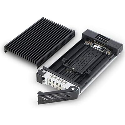 Icy Dock ToughArmor MB601TP-1B 2,5 inch SSD NVMe U.2 lade voor MB601VK-1B & MB601M2K-1B Icy Dock ToughArmor MB601TP-1B 2,5 inch SSD NVMe U.2 lade voor MB601VK-1B & MB601M2K-1B