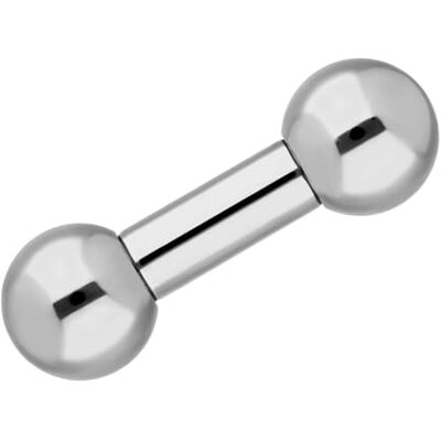 Treuheld Piercingstaafje van dik zilver, chirurgisch staal en roestvrij staal, barbell in 48 maten, 3,0 x 12 mm (kogel: 6 mm) Treuheld Piercingstaafje van dik zilver, chirurgisch staal en roestvrij staal, barbell in 48 maten, 3,0 x 12 mm (kogel: 6 mm)