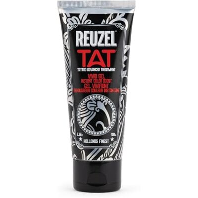 REUZEL TAT VIVID Gel 100 ml Tattoo-verzorging, tattoo-verzorging, hydrateert voor levendige kleuren REUZEL TAT VIVID Gel 100 ml Tattoo-verzorging, tattoo-verzorging, hydrateert voor levendige kleuren