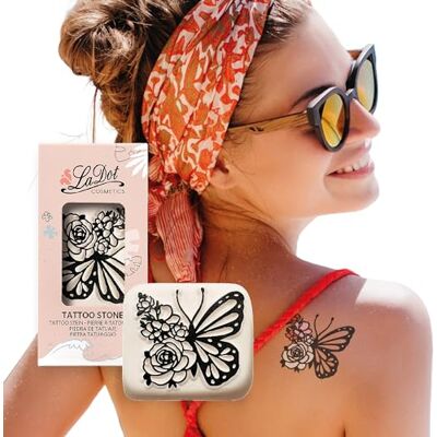 Ladot Tijdelijke tatoeages roze vlinder en vele andere ontwerpen, veilig en eenvoudig aan te brengen en leuk voor kinderen en volwassenen Ladot Tijdelijke tatoeages roze vlinder en vele andere ontwerpen, veilig en eenvoudig aan te brengen en leuk voor kinderen en volwassenen