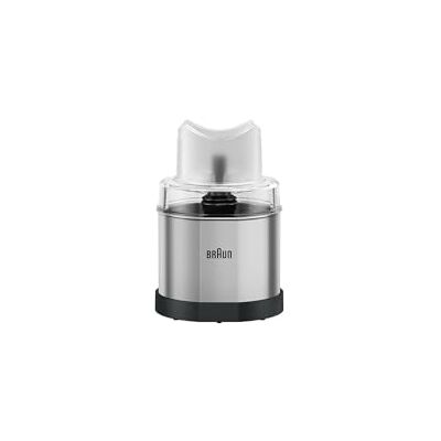 Braun MQ 60 EasyClick-accessoires voor MQ 3 en MQ 5, 350 ml roestvrijstalen hakmolen Braun MQ 60 EasyClick-accessoires voor MQ 3 en MQ 5, 350 ml roestvrijstalen hakmolen